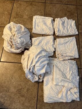 Cariloha Bamboo 7 pieces split king sheet set